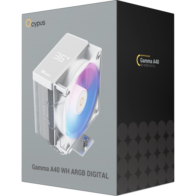 Кулер для процессора Ocypus Gamma-A40-WH1NAWD00X-GL Кулер для процессора Ocypus Gamma-A40-WH1NAWD00X-GL