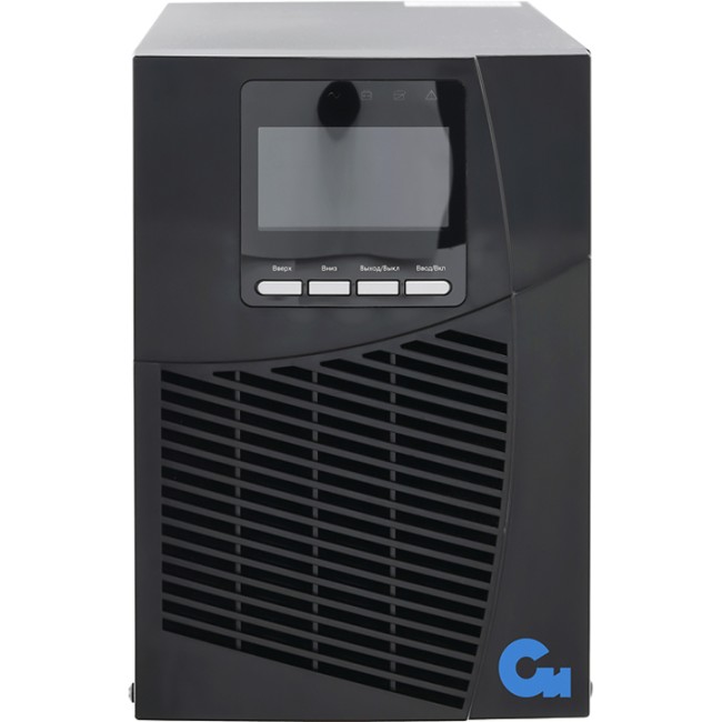 ИБП Парус электро СИПБ1БА.10-11, онлайн, напольный, 1000ВА, 1000Вт, 4 розетки C13, RS232, USB, минислот для карт управления, EPO, АКБ 3 штуки 12В 9Ач, время автономии при полной нагрузке 5 минут, ШГВ 208х472х309мм., вес 14,4кг. Парус электро СИПБ1БА.10-11