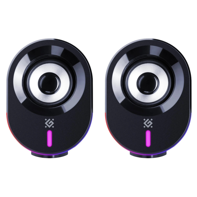 Defender Акустическая 2.0 система Solar 8 10Вт, BT/Light питание от USB Defender 65938