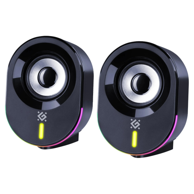 Defender Акустическая 2.0 система Solar 8 10Вт, BT/Light питание от USB Defender 65938