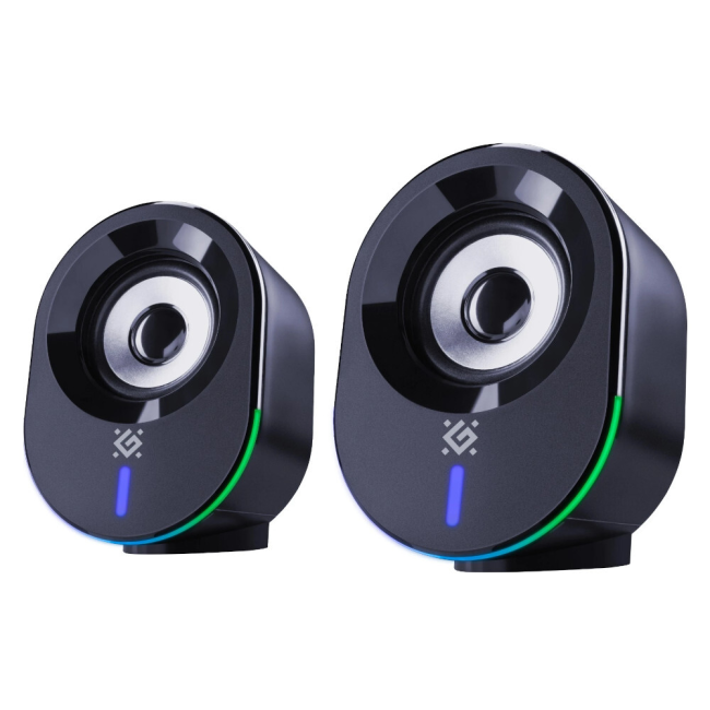 Defender Акустическая 2.0 система Solar 8 10Вт, BT/Light питание от USB Defender 65938