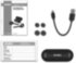 Беспроводные внутриканальные стереонаушники с микрофоном SVEN E-705BT, черный матовый (Bluetooth, TWS, магнитный зарядный кейс) Sven E-705BT