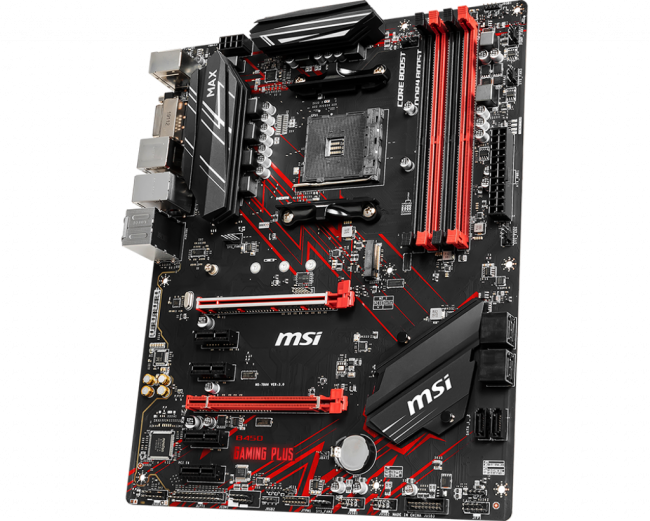 Материнская плата MSI B450 GAMING PLUS MAX Материнская плата MSI B450 GAMING PLUS MAX