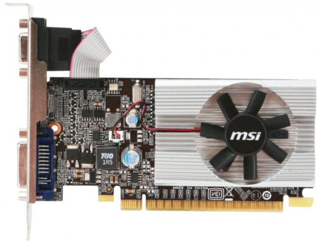 Видеокарта MSI N210-1GD3 / LP Видеокарта MSI N210-1GD3 / LP