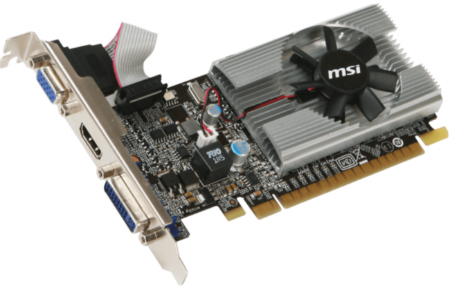 Видеокарта MSI N210-1GD3 / LP Видеокарта MSI N210-1GD3 / LP