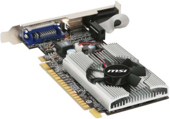 Видеокарта MSI N210-1GD3 / LP Видеокарта MSI N210-1GD3 / LP