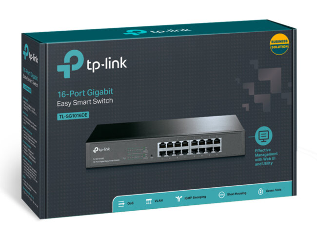 Коммутатор TP-Link TL-SG1016DE