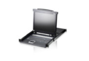 Переключатель/switch, KVM, 1 user консоль LCD/ЖК 19 =16 cpu/портов/port PS2/USB+VGA, с KVM-шнурами PS2 1х1.8м.;USB 1x1.8м., 1280x1024, 1U 19, исп.спец.шнуры, OSD, каскад 256, лат./рус.клав ATEN CL1316NR Переключатель/switch, KVM, 1 user консоль LCD/ЖК 19 =16 cpu/портов/port PS2/USB+VGA, с KVM-шнурами PS2 1х1.8м.;USB 1x1.8м., 1280x1024, 1U 19, исп.спец.шнуры, OSD, каскад 256, лат./рус.клав ATEN CL1316NR