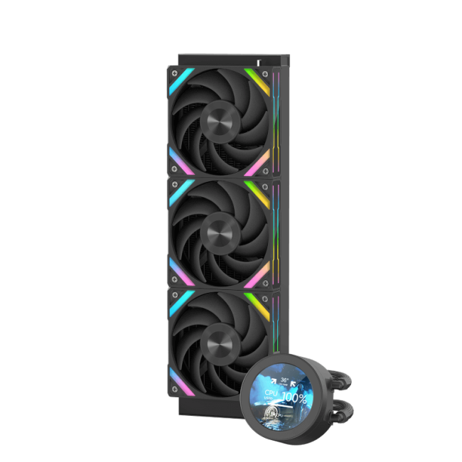 Водяное охлаждение для процессора SAMA Q70 Black Q70-BKWAYNO3-G