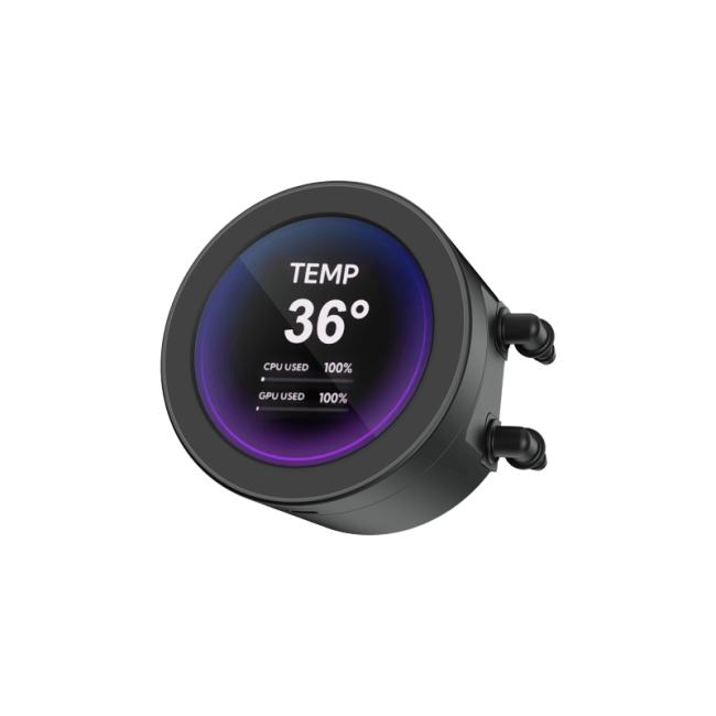 Водяное охлаждение для процессора SAMA Q70 Black Q70-BKWAYNO3-G