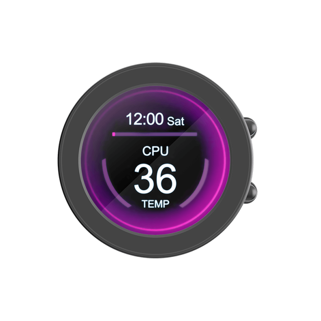 Водяное охлаждение для процессора SAMA Q70 Black Q70-BKWAYNO3-G