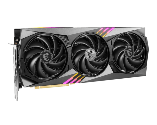 Видеокарта MSI GeForce RTX 4070 GAMING X TRIO 12G