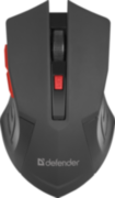 Defender Беспроводная оптическая мышь Accura MM-275 красный,6 кнопок, 800-1600 dpi Defender Accura MM-275 Red Defender Беспроводная оптическая мышь Accura MM-275 красный,6 кнопок, 800-1600 dpi Defender Accura MM-275 Red