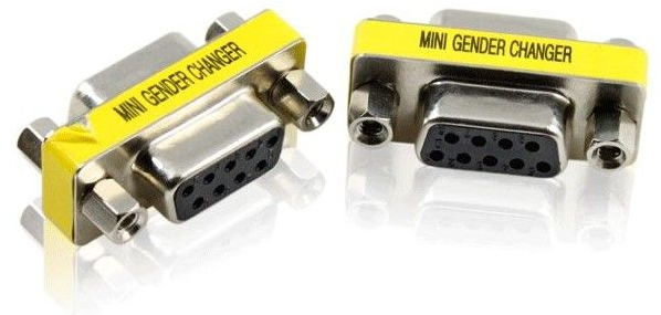 Greenconnect Переходник COM RS-232 DB9F / DB9F, GCR-CV203 Greenconnect COM RS-232 DB9F / DB9F