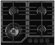 Встраиваемые газовые панели Kuppersberg Kuppersberg FG 63 B Встраиваемые газовые панели Kuppersberg Kuppersberg FG 63 B