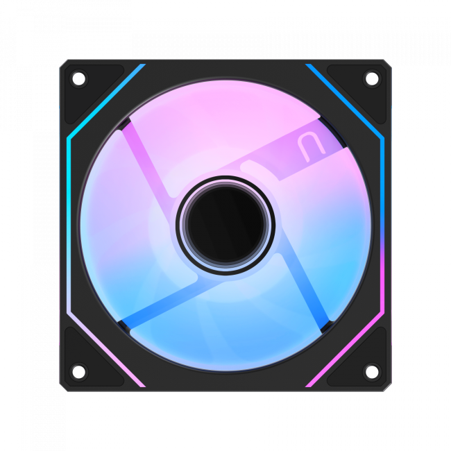 Кулер для корпуса Ocypus Gamma-F12-BK1AM01X-GL Кулер для корпуса Ocypus Gamma-F12-BK1AM01X-GL
