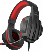Игровые наушники с микрофоном SVEN AP-G300MV, черный-красный Sven AP-G300MV Игровые наушники с микрофоном SVEN AP-G300MV, черный-красный Sven AP-G300MV