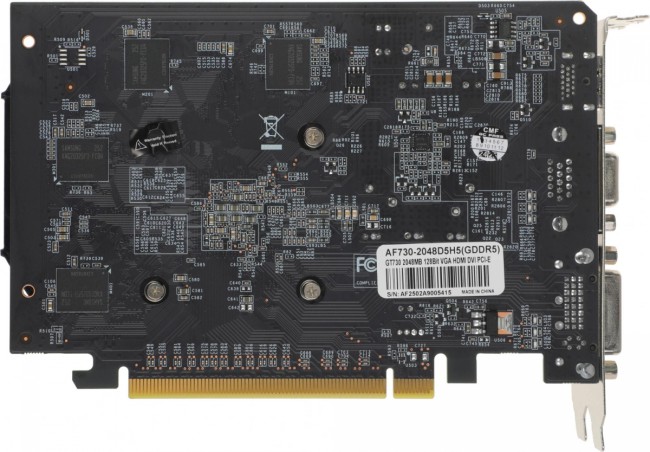 Видеокарта AFOX CORPORATION AF740-2048D5H3-V2 Видеокарта AFOX CORPORATION AF740-2048D5H3-V2