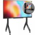 Мобильная стойка ONKRON на 1 ТВ ONKRON TS2081 BLACK Мобильная стойка ONKRON на 1 ТВ ONKRON TS2081 BLACK