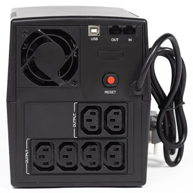 ИБП ЮНИОР СМАРТ 1500, 1500/900 ВА/Вт, LCD, USB, RJ11/RJ45, IEC-C13x6 Импульс JS15211 ИБП ЮНИОР СМАРТ 1500, 1500/900 ВА/Вт, LCD, USB, RJ11/RJ45, IEC-C13x6 Импульс JS15211