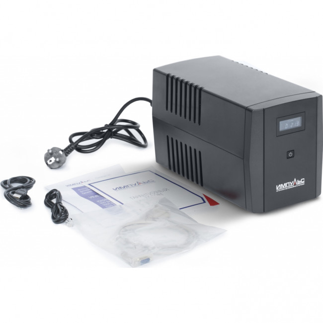 ИБП ЮНИОР СМАРТ 1500, 1500/900 ВА/Вт, LCD, USB, RJ11/RJ45, IEC-C13x6 Импульс JS15211 ИБП ЮНИОР СМАРТ 1500, 1500/900 ВА/Вт, LCD, USB, RJ11/RJ45, IEC-C13x6 Импульс JS15211