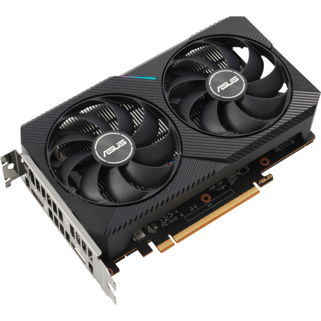 Видеокарта ASUS DUAL-RX6400-4G (90YV0H90-M0NA00) Видеокарта ASUS DUAL-RX6400-4G (90YV0H90-M0NA00)