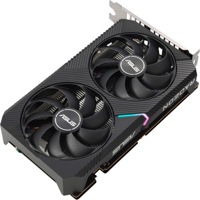 Видеокарта ASUS DUAL-RX6400-4G (90YV0H90-M0NA00) Видеокарта ASUS DUAL-RX6400-4G (90YV0H90-M0NA00)