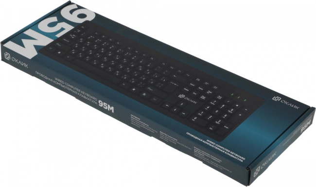 Клавиатура Oklick 95M черный USB (1788106) Oklick 1788106 Клавиатура Oklick 95M черный USB (1788106) Oklick 1788106