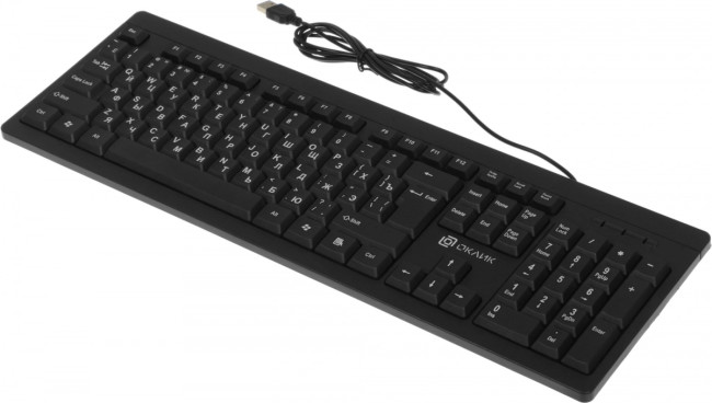 Клавиатура Oklick 95M черный USB (1788106) Oklick 1788106 Клавиатура Oklick 95M черный USB (1788106) Oklick 1788106