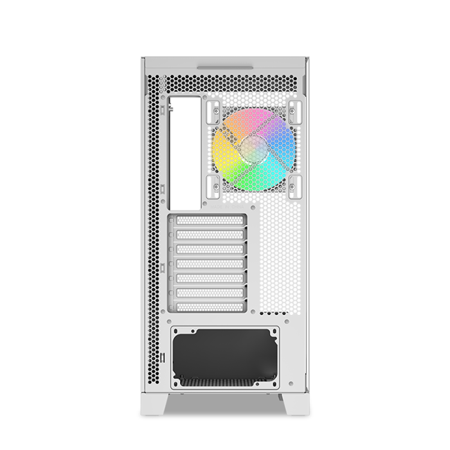 Корпус ПК без блока питания SAMA V50 White V50-WHADA4X1-GL