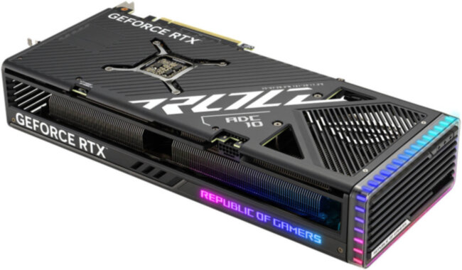 Видеокарта ASUS ROG-STRIX-RTX4070TI-O12G-GAM Видеокарта ASUS ROG-STRIX-RTX4070TI-O12G-GAM