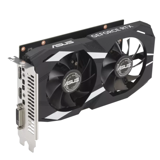 Видеокарта ASUS DUAL-RTX3050-O6G Видеокарта ASUS DUAL-RTX3050-O6G