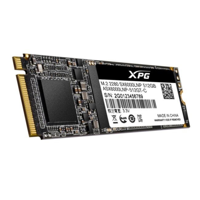 Твердотельный накопитель XPG SX6000 Lite ASX6000LNP-512GT-C