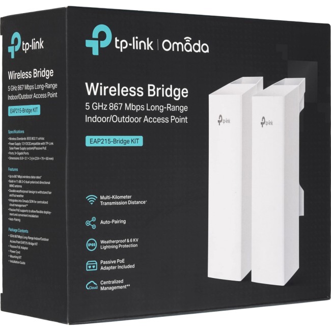 Точка доступа TP-Link EAP215-Bridge KIT