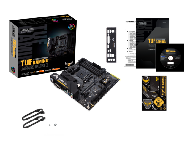 Материнская плата ASUS TUF GAMING B450M-PLUS II