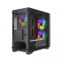 Корпус без блока питания HSPD M335-TGBK-ARGB