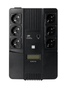 Источник бесперебойного питания NERPA RU 800ВА/480Вт, LCD, 6 розеток Schuko, Зарядка USB, АКБ 9 Ач/12 В NERPA NH800