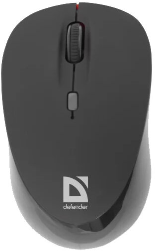 Defender Беспроводная IR-лазерная мышь Dacota MS-155 черный,4 кнопки,1000-2000 dpi USB Defender Dacota MS-155 черный