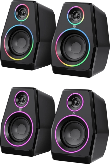 Defender Акустическая 2.0 система Solar 10 10Вт, BT/Light питание от USB Defender 65940 Defender Акустическая 2.0 система Solar 10 10Вт, BT/Light питание от USB Defender 65940