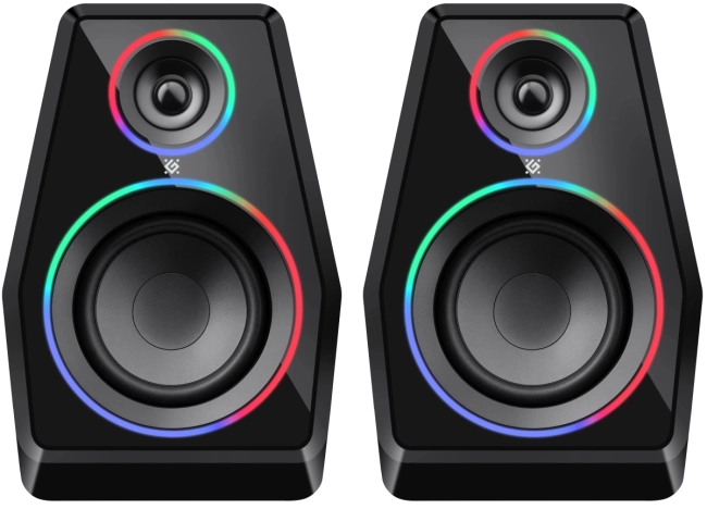 Defender Акустическая 2.0 система Solar 10 10Вт, BT/Light питание от USB Defender 65940 Defender Акустическая 2.0 система Solar 10 10Вт, BT/Light питание от USB Defender 65940