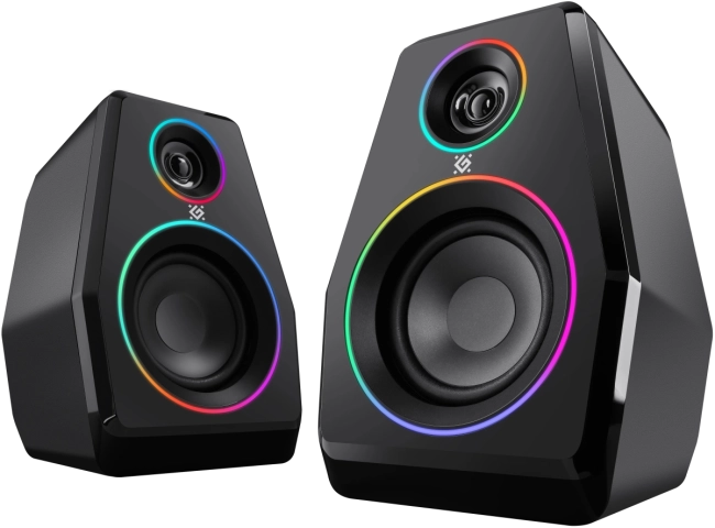 Defender Акустическая 2.0 система Solar 10 10Вт, BT/Light питание от USB Defender 65940 Defender Акустическая 2.0 система Solar 10 10Вт, BT/Light питание от USB Defender 65940