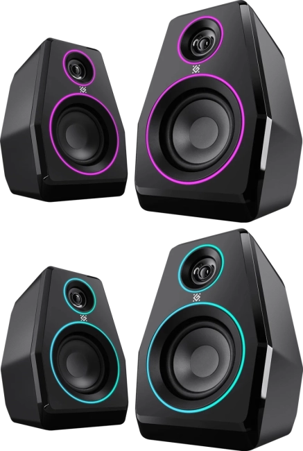 Defender Акустическая 2.0 система Solar 10 10Вт, BT/Light питание от USB Defender 65940 Defender Акустическая 2.0 система Solar 10 10Вт, BT/Light питание от USB Defender 65940