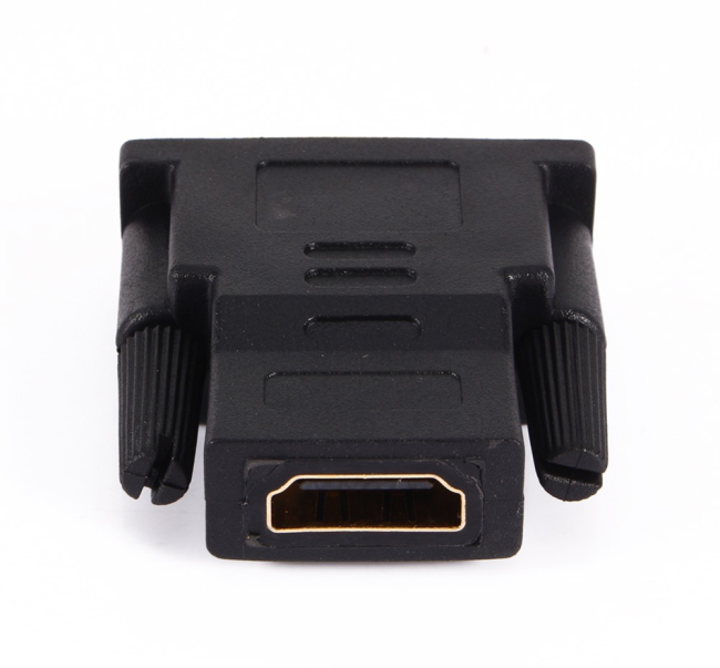 Greenconnect Адаптер-переходник DVI-D Dual-link 24+1M/HDMI 19F GCR-CV105 Greenconnect DVI 24+1M/HDMI 19F