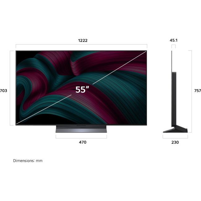 Телевизор 55'' LG LG OLED55C5RLA.ARUG