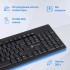 Клавиатура Oklick 95KW черный USB беспроводная (1788287) Oklick 1788287 Клавиатура Oklick 95KW черный USB беспроводная (1788287) Oklick 1788287