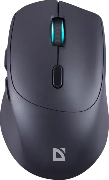 Defender Беспроводная оптическая мышь Effect X MS-095 черный,6D,800-1600dpi,бесшумн Defender 52095