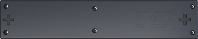 Сетевой фильтр Pilot SG 5 розеток (GP с заземлением), 15А/3.3кВа, автомат, 7 м, графит ZIS Pilot sG-Max 7M