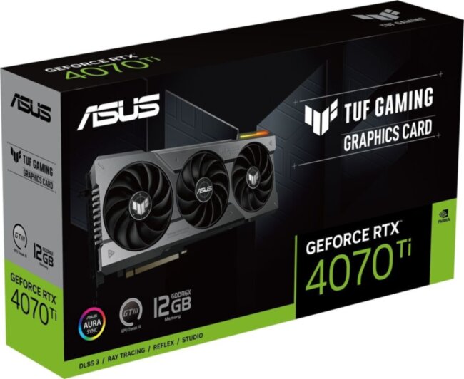 Видеокарта ASUS TUF-RTX4070TI-12G-GAMING Видеокарта ASUS TUF-RTX4070TI-12G-GAMING