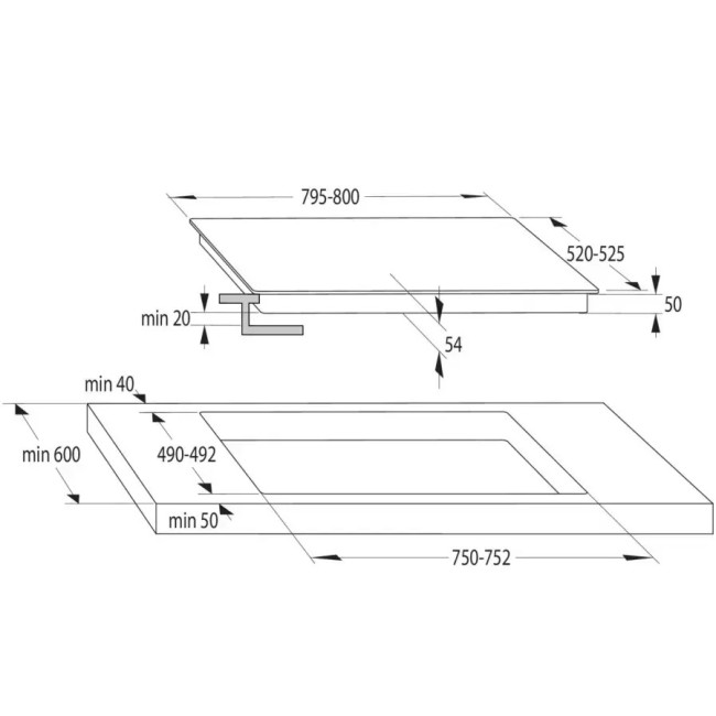 Встраиваемая варочная панель ASKO ASKO HI2842FBG1