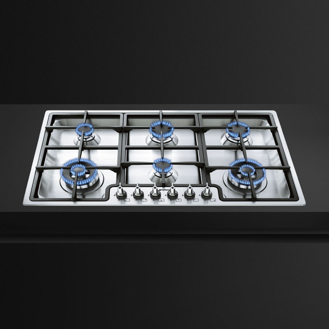 Встраиваемые газовые панели SMEG SMEG Classica PGF96